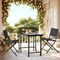 Chery Industrial 6 Pieces Folding Patio Dining Set, Outdoor Dining Sets, Garden Patio Furniture Set AOTOFPBS00001 - alternate 1